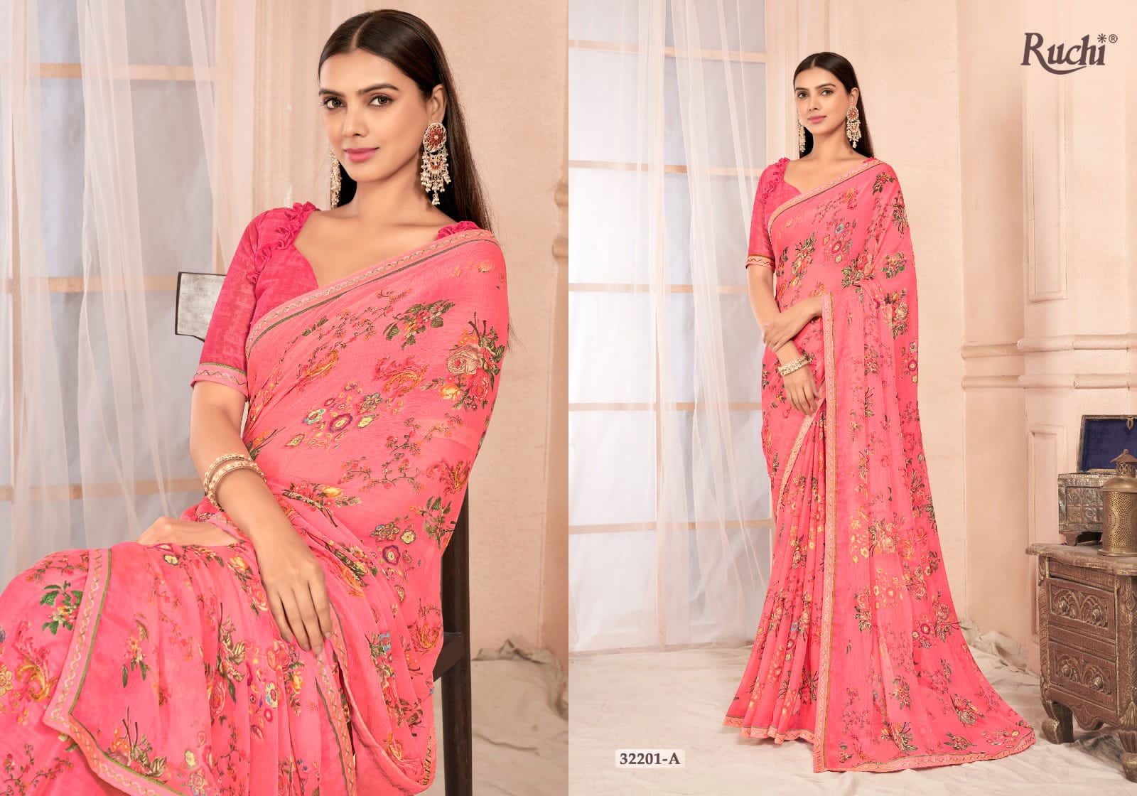 Savyaa 2 By Ruchi Chiffon Daily Wear Sarees Wholesale Shop In Surat